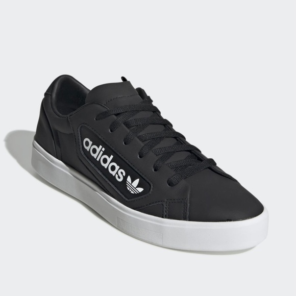 ADIDAS SLEEK Black Sneakers - Picture 7 of 8
